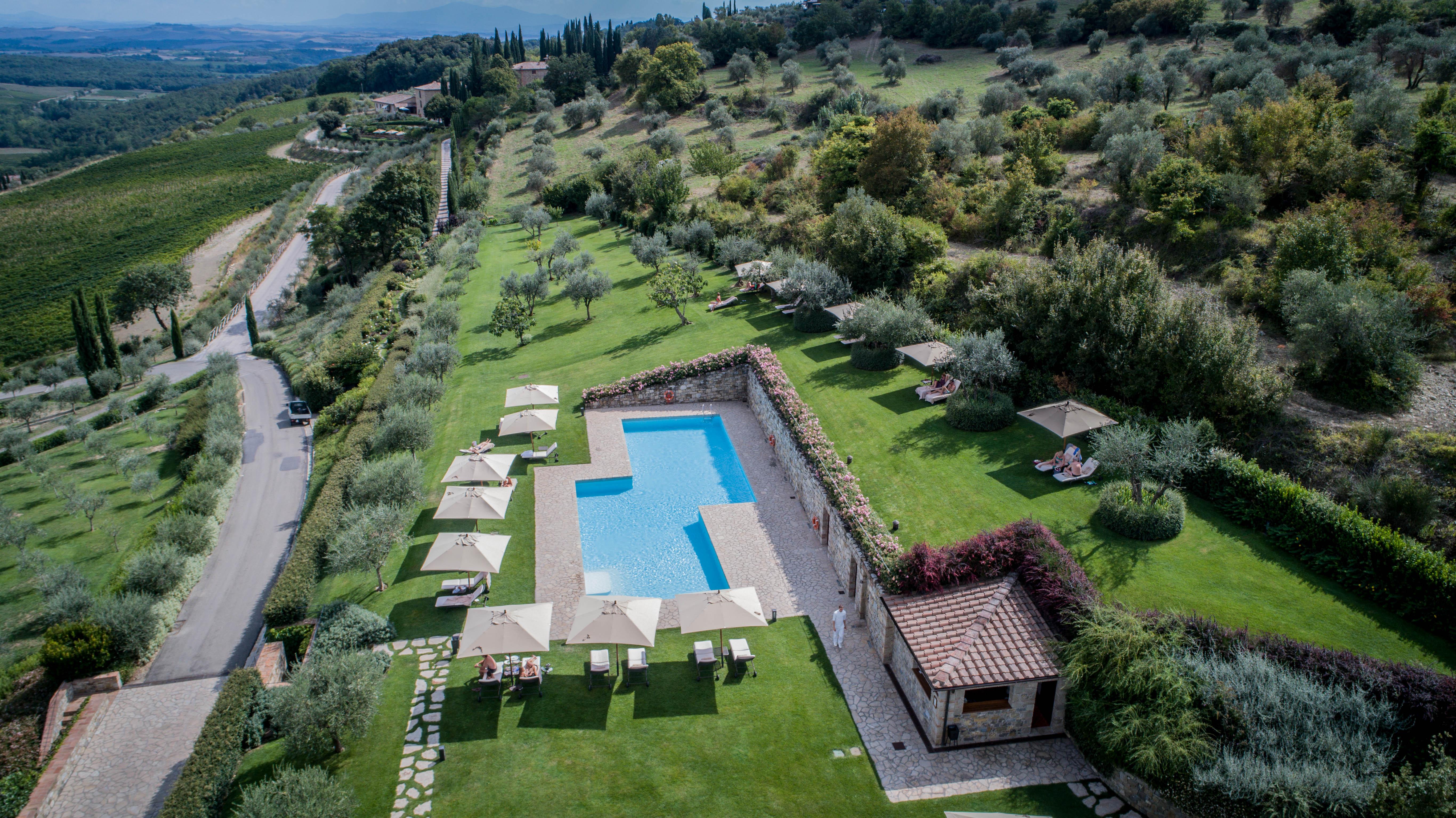 Hotel Le Fontanelle Castelnuovo Berardenga Eksteriør billede